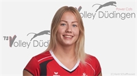 Anna Mebus komplettiert das Kader von Volley Düdingen Anna Mebus komplettiert das Kader von Volley Düdingen