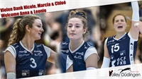 Sarina Wieland, Noemi Portmann, Lara Hasler und Bruna Da Silva weiterhin bei Volley Düdingen Sarina Wieland, Noemi Portmann, Lara Hasler und Bruna Da Silva weiterhin bei Volley Düdingen