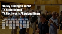 Volley Düdingen sucht TK National und TK Nachwuchs und Regionalligen Volley Düdingen sucht TK National und TK Nachwuchs und Regionalligen
