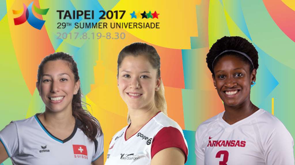Universiade in Taipei mit 3 Power Cats
