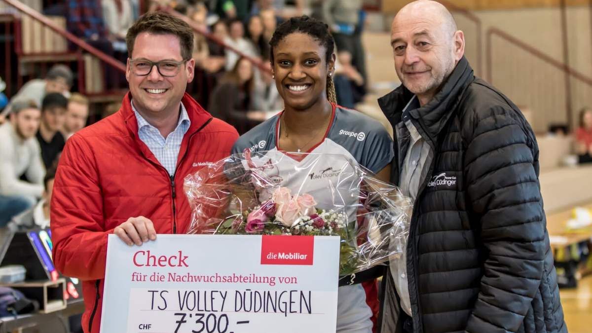 Danielle Harbin ist Mobiliar Topscorerin 