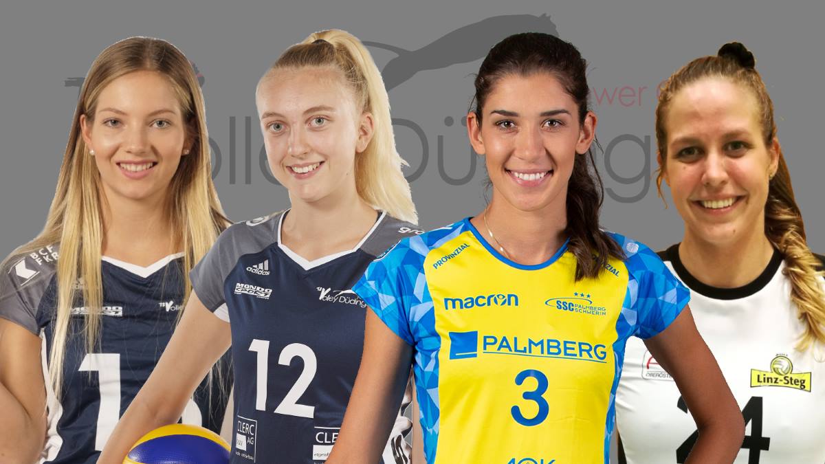 Vier Neuverpflichtungen bei Volley Düdingen