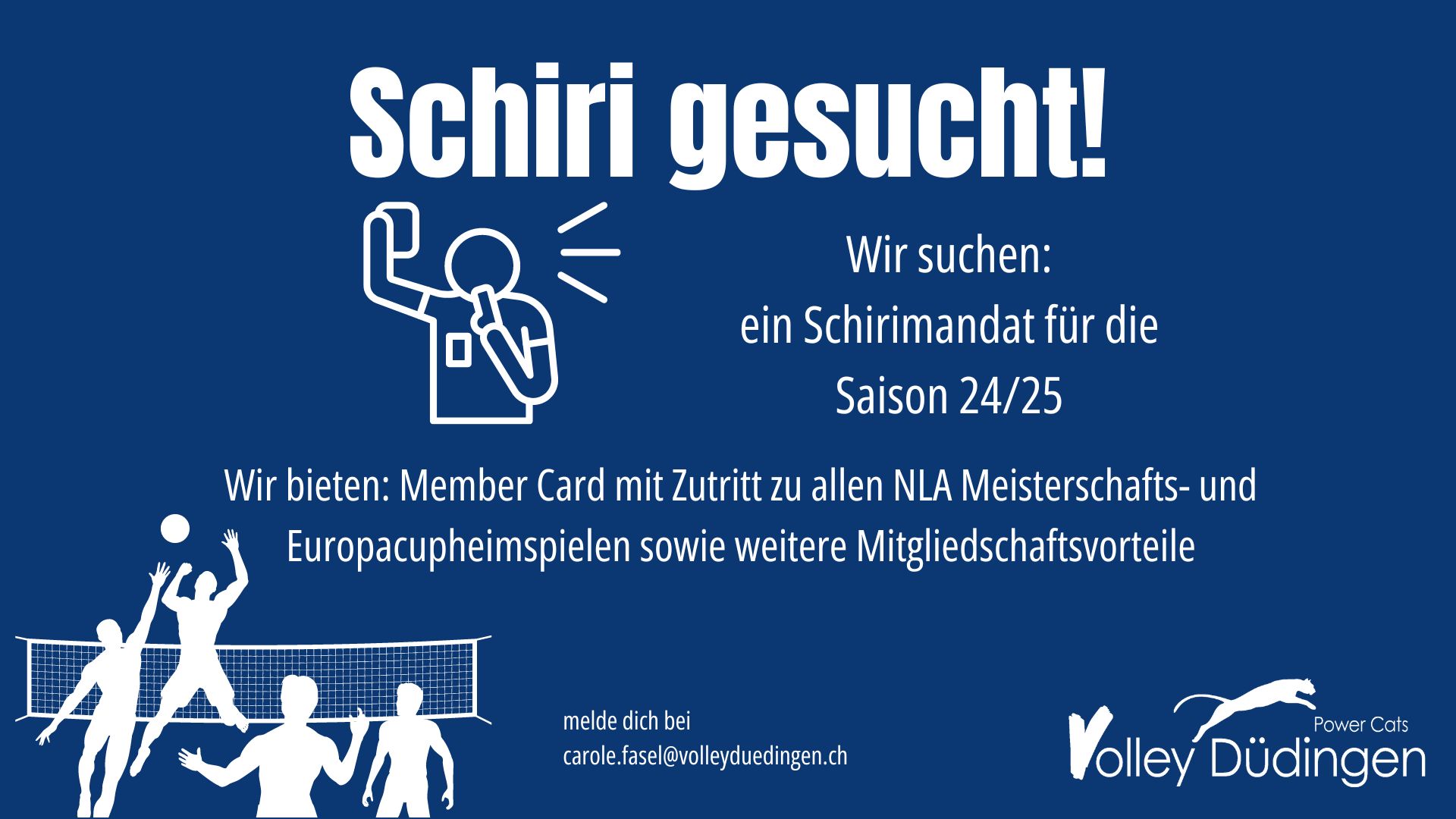 Schiris gesucht!