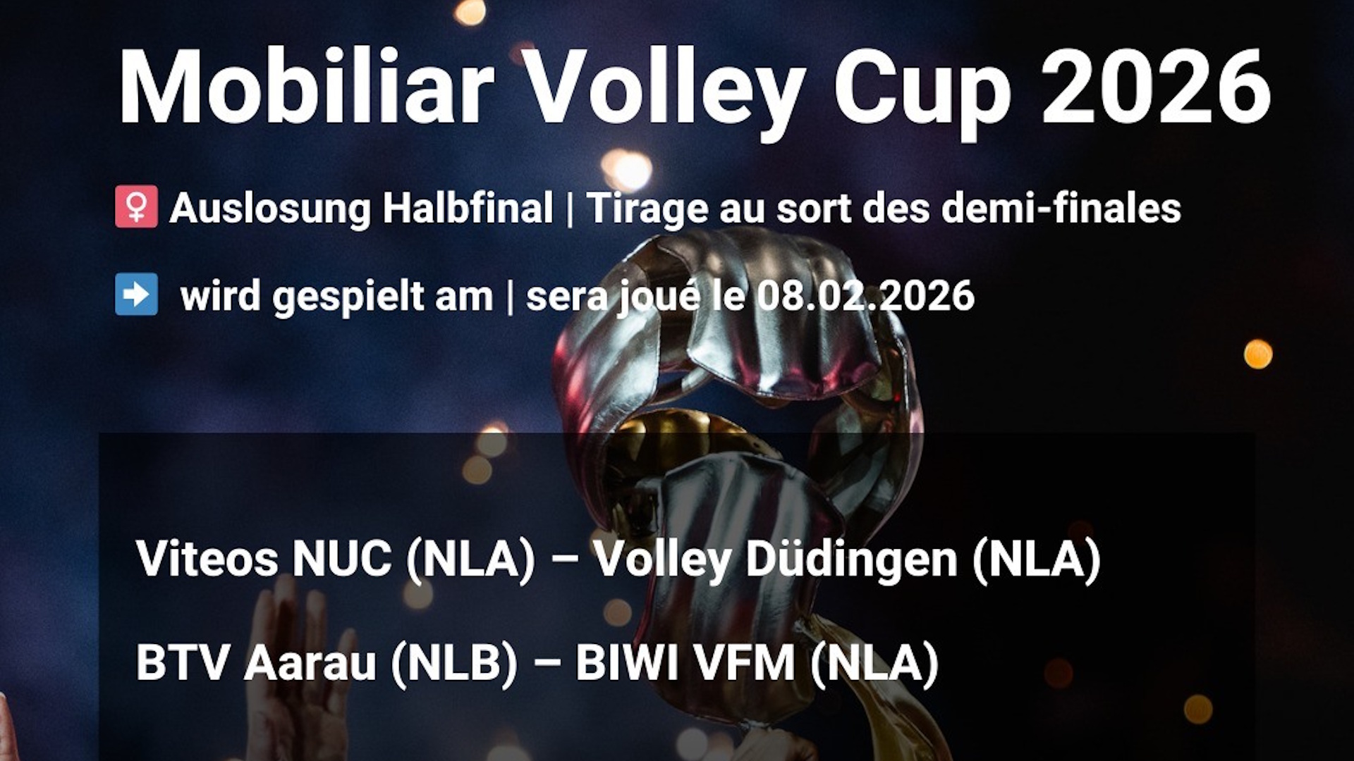 Cup 1/2 Final gegen NUC