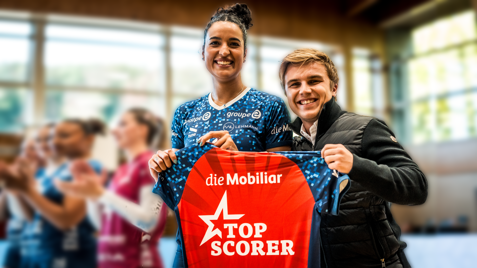 Bruna Da Silva übernimmt das Mobiliar Topscore Shirt