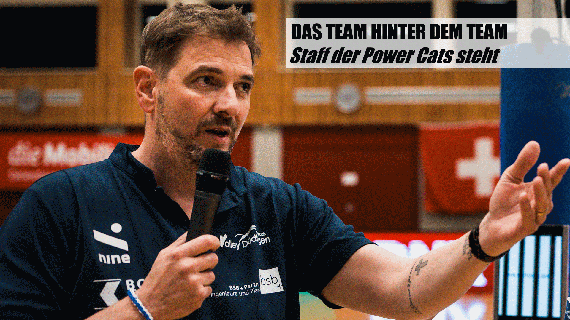 Betreuerstab der Power Cats komplett